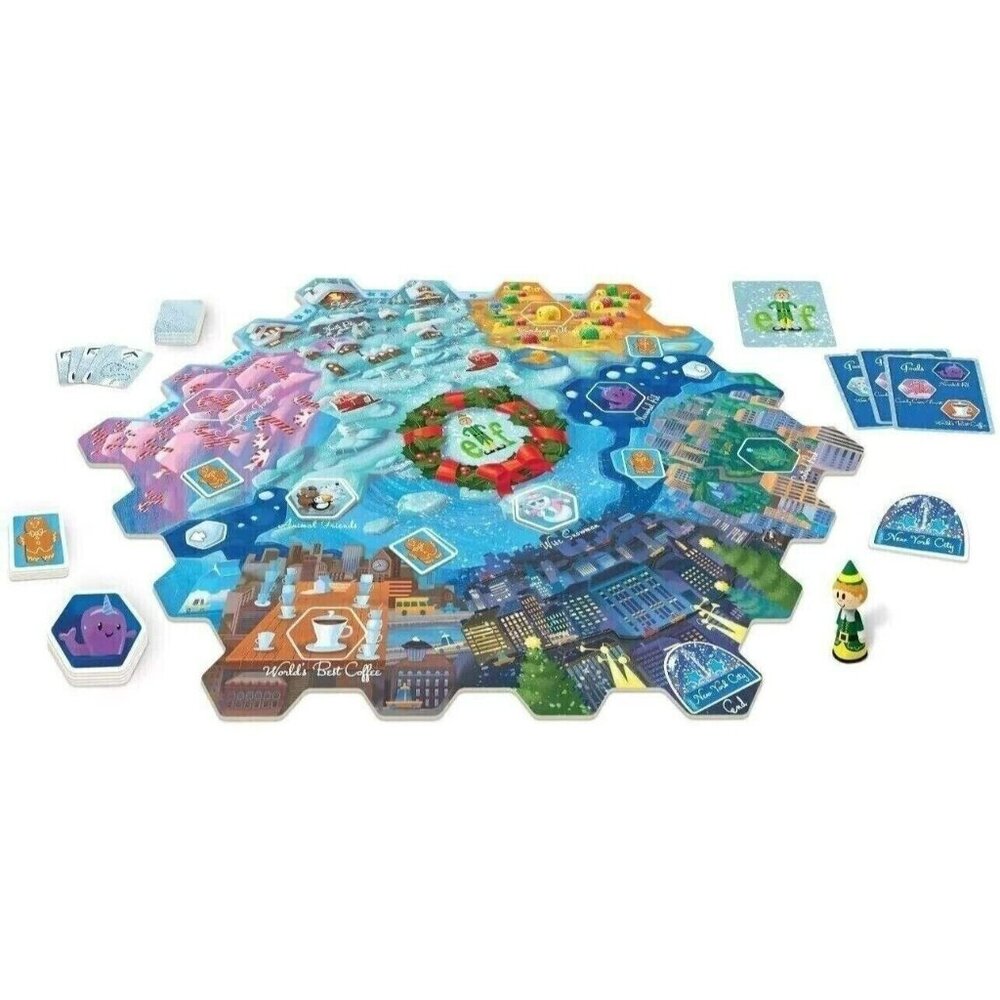 Funko Games Buddy The ELF Journey From The North Pole Board Game - Picture 3 of 11